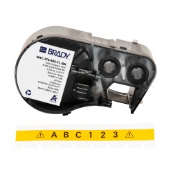 MC-375-595-YL-BK M410/BMP41/M510/BMP51/M511 Etiket Yazıcı Bandı