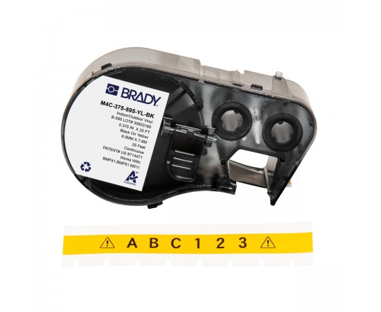 MC-375-595-YL-BK M410/BMP41/M510/BMP51/M511 Etiket Yazıcı Bandı MC-375-595-YL-BK M410/BMP41/M510/BMP51/M511 Etiket Yazıcı Bandı