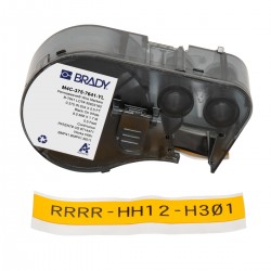 MC-375-7641-YL M410/BMP41/M510/BMP51/M511 Düşük Dumanlı Halojensiz PermaSleeve Tel İşaretleme Makaronları