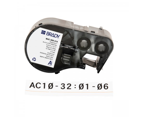 M4C-500-414 M410/BMP41/M510/BMP51/M511 için BradyGrip Cırt Bant Üstü Yazdırma Etiketleri M4C-500-414 M410/BMP41/M510/BMP51/M511 için BradyGrip Cırt Bant Üstü Yazdırma Etiketleri