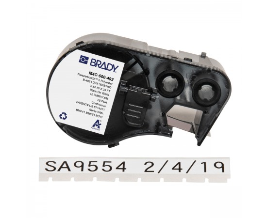 MC-500-492 M410/BMP41/M510/BMP51/M511 FreezerBondz Etiket Yazıcı Bandı MC-500-492 M410/BMP41/M510/BMP51/M511 FreezerBondz Etiket Yazıcı Bandı