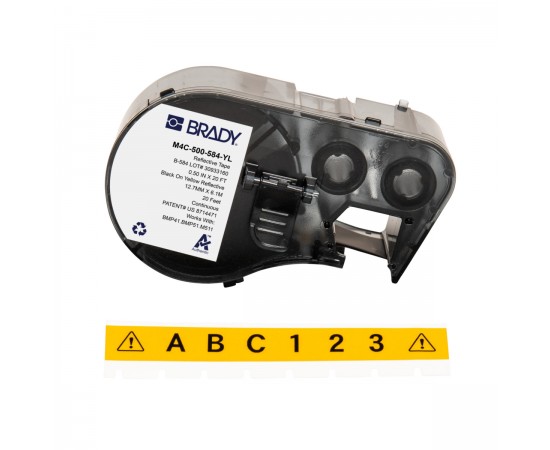 MC-500-584-YL M410/BMP41/M510/BMP51/M511 Etiket Yazıcı Etiketleri MC-500-584-YL M410/BMP41/M510/BMP51/M511 Etiket Yazıcı Etiketleri