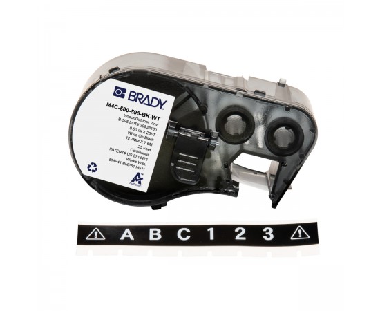 MC-500-595-BK-WT M410/BMP41/M510/BMP51/M511 Etiket Yazıcı Bandı MC-500-595-BK-WT M410/BMP41/M510/BMP51/M511 Etiket Yazıcı Bandı