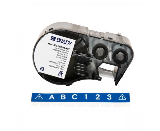 MC-500-595-BL-WT M410/BMP41/M510/BMP51/M511 Etiket Yazıcı Bandı MC-500-595-BL-WT M410/BMP41/M510/BMP51/M511 Etiket Yazıcı Bandı