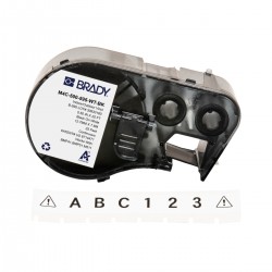 MC-500-595-WT-BK M410/BMP41/M510/BMP51/M511 Etiket Yazıcı Bandı
