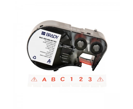 MC-500-595-WT-RD M410/BMP41/M510/BMP51/M511 Etiket Yazıcı Bandı MC-500-595-WT-RD M410/BMP41/M510/BMP51/M511 Etiket Yazıcı Bandı