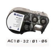 M4C-750-414 M410/BMP41/M510/BMP51/M511 için BradyGrip Cırt Bant Üstü Yazdırma Etiketleri