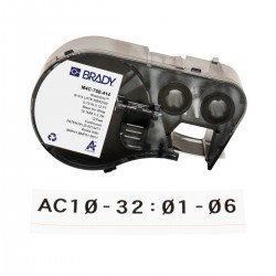 M4C-750-414 M410/BMP41/M510/BMP51/M511 için BradyGrip Cırt Bant Üstü Yazdırma Etiketleri