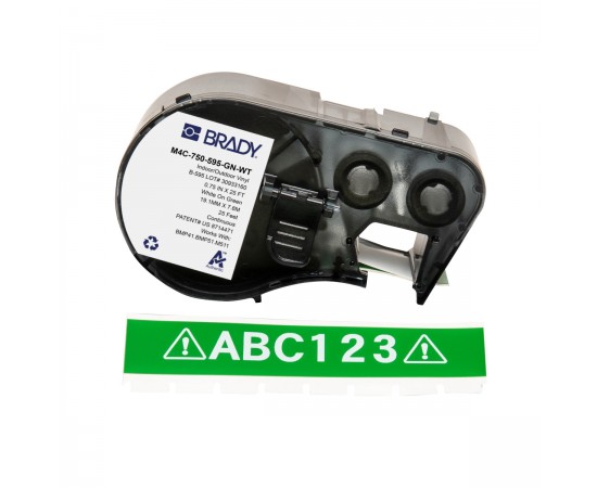 MC-750-595-GN-WT M410/BMP41/M510/BMP51/M511 Etiket Yazıcı Bandı MC-750-595-GN-WT M410/BMP41/M510/BMP51/M511 Etiket Yazıcı Bandı