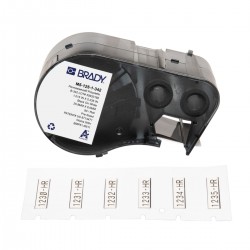 M-125-1-342 M510/BMP51/M511 Etiket Yazıcısı PermaSleeve Kablo İşaretleme Makaronları