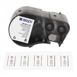 M-250-1-342 M510/BMP51/M511 Etiket Yazıcısı PermaSleeve Kablo İşaretleme Makaronları