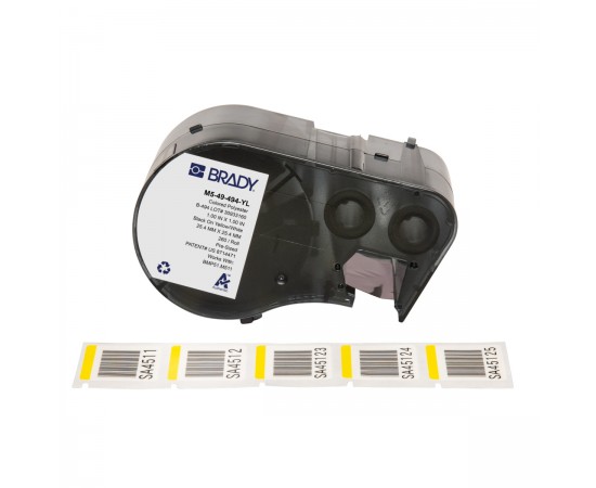 M5-49-494-YL M510/BMP51/M511 Etiket Yazıcı Etiketleri M5-49-494-YL M510/BMP51/M511 Etiket Yazıcı Etiketleri