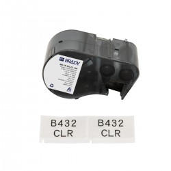M-78-432-CL-BK M510/BMP51/M511 Etiket Yazıcı Etiketleri
