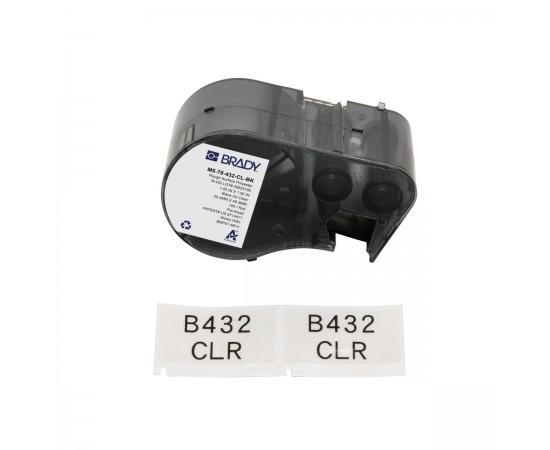 M-78-432-CL-BK M510/BMP51/M511 Etiket Yazıcı Etiketleri M-78-432-CL-BK M510/BMP51/M511 Etiket Yazıcı Etiketleri