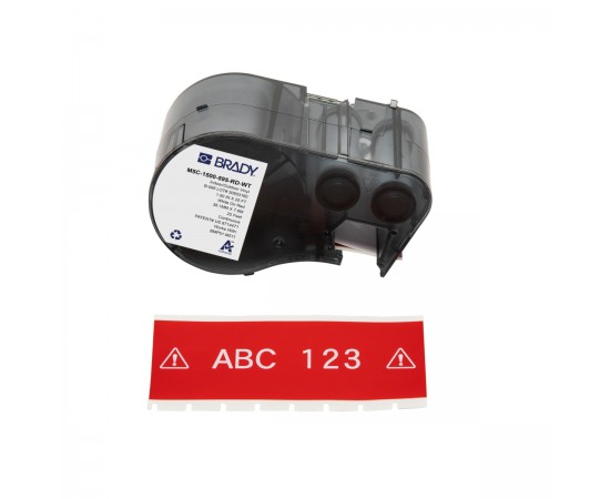 MC-1500-595-RD-WT M510/BMP51/M511 Etiket Yazıcı Bandı MC-1500-595-RD-WT M510/BMP51/M511 Etiket Yazıcı Bandı