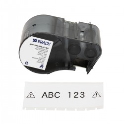 MC-1500-595-WT-BK M510/BMP51/M511 Etiket Yazıcı Bandı