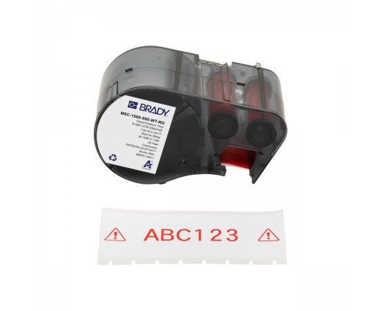 MC-1500-595-WT-RD M510/BMP51/M511 Etiket Yazıcı Bandı MC-1500-595-WT-RD M510/BMP51/M511 Etiket Yazıcı Bandı