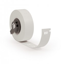 M6-10X75-7643-WT M611, M610 ve M710 için Poliüretan Yapışkansız Kablo Etiketi