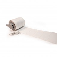 M6-221-423-UHF Parlak Beyaz Polyester RFID Varlık İzleme Etiketleri