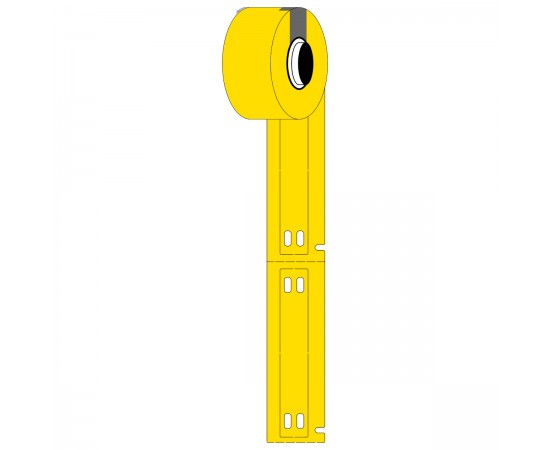 M6-10x60-7598-YL M611 ve M610 için Taşıyıcısız Polyester Yapışkansız Kablo Etiketi M6-10x60-7598-YL M611 ve M610 için Taşıyıcısız Polyester Yapışkansız Kablo Etiketi