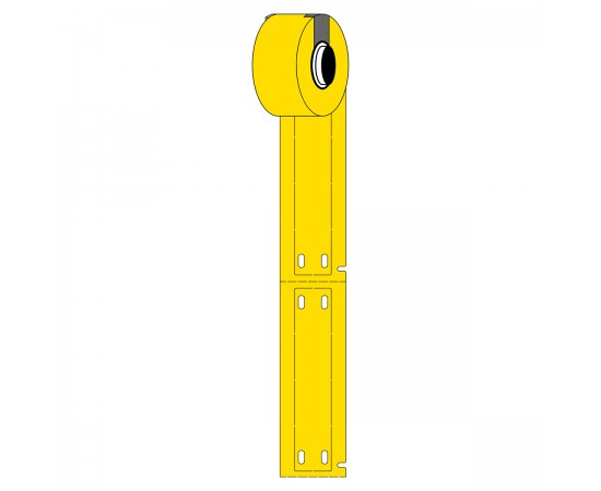 M6-15x75-7598-YL M611 ve M610 için Taşıyıcısız Polyester Yapışkansız Kablo Etiketi M6-15x75-7598-YL M611 ve M610 için Taşıyıcısız Polyester Yapışkansız Kablo Etiketi