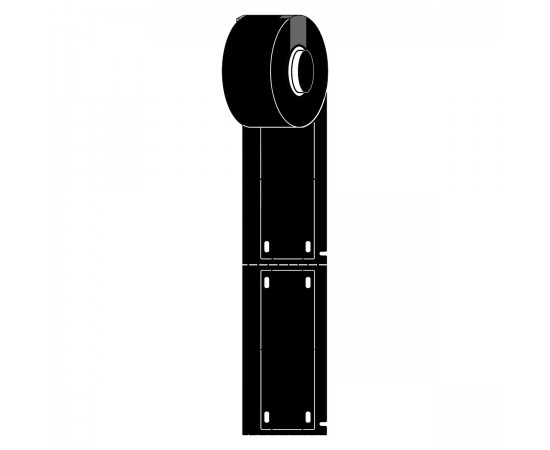M6-25x75-7643-BK M611 ve M610 için taşıyıcısız B-7643 yapışkansız kablo etiketleri M6-25x75-7643-BK M611 ve M610 için taşıyıcısız B-7643 yapışkansız kablo etiketleri