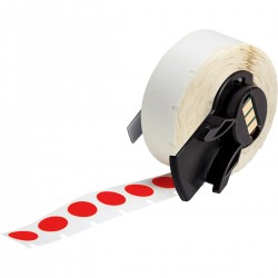 M6-83-499-RD M610, M611, BMP61, M710 (etiket adaptörlü) ve BMP71 (etiket adaptörlü) için Agresif Yapışkanlı Çok Amaçlı Naylon Etiketler