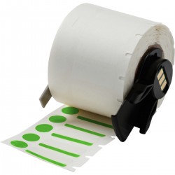 M6-98-494-GN M610/M611 Yazıcı için polyester etiketler