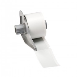 M7-26-428 M710 ve BMP71 için Metalize Mat Gri Polyester Etiketler