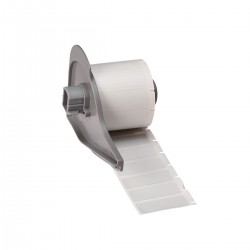 M7-29-428 M710 ve BMP71 için Metalize Mat Gri Polyester Etiketler