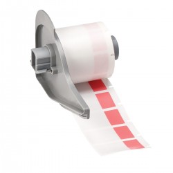 M7-30-427-RD M710 ve BMP71 için Kendinden Laminasyonlu Vinil Sarılabilir Etiketler