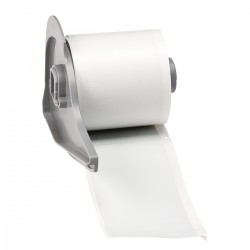 M7-38-428 M710 ve BMP71 için Metalize Mat Gri Polyester Etiketler