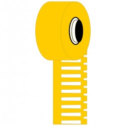M7-12x4.4-7696-YL M710 Sert DuraSleeve Kablo İşaretleme Kartları