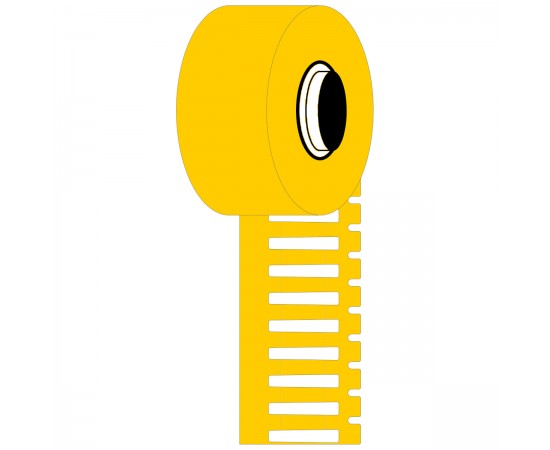 M7-12x4.4-7696-YL M710 Sert DuraSleeve Kablo İşaretleme Kartları M7-12x4.4-7696-YL M710 Sert DuraSleeve Kablo İşaretleme Kartları