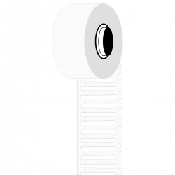 M7-23x4.4-7696-WT M710 Sert DuraSleeve Kablo İşaretleme Kartları