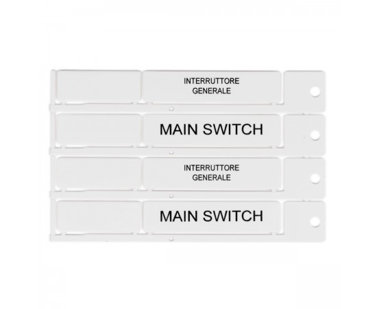 TAG 15X67 WHITE 15x67 mm beyaz yapışkansız etiket TAG 15X67 WHITE 15x67 mm beyaz yapışkansız etiket