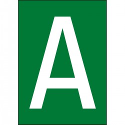 NL7541A4GR-A DIN A4 boyutunda sayılar ve harfler