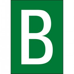 NL7541A4GR-B DIN A4 boyutunda sayılar ve harfler