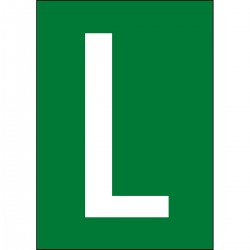 NL7541A4GR-L DIN A4 boyutunda sayılar ve harfler