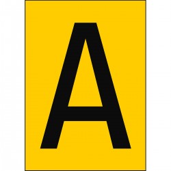 NL859A4YL-A DIN A4 boyutunda sayılar ve harfler