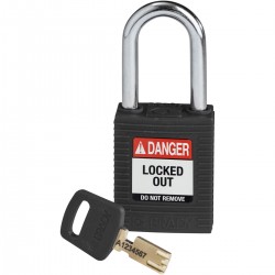NYL-BLK-38ST-KD SafeKey Asma Kilitleri — Naylon