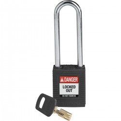 NYL-BLK-76ST-KD SafeKey Asma Kilitleri — Naylon