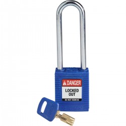 NYL-BLU-76ST-KD SafeKey Asma Kilitleri — Naylon