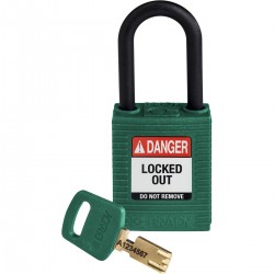 NYL-GRN-38PL-KD SafeKey Asma Kilitleri — Naylon