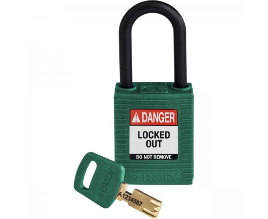 NYL-GRN-38PL-KD SafeKey Asma Kilitleri — Naylon NYL-GRN-38PL-KD SafeKey Asma Kilitleri — Naylon