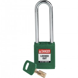 NYL-GRN-76ST-KD SafeKey Asma Kilitleri — Naylon