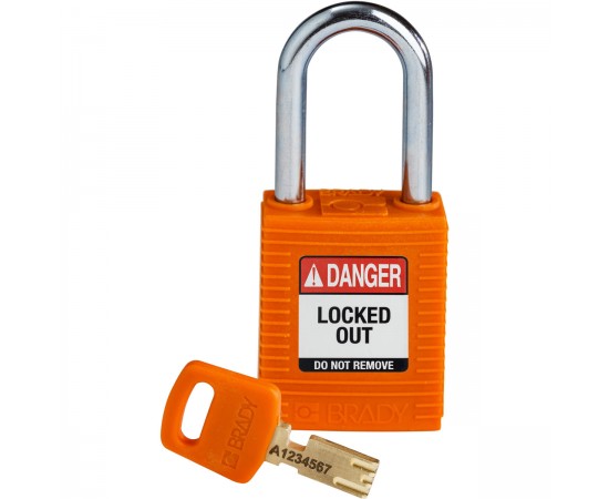 NYL-ORG-38ST-KD SafeKey Asma Kilitleri — Naylon NYL-ORG-38ST-KD SafeKey Asma Kilitleri — Naylon