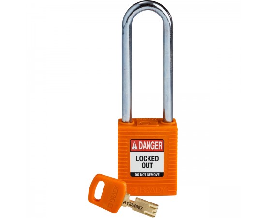 NYL-ORG-76ST-KD SafeKey Asma Kilitleri — Naylon NYL-ORG-76ST-KD SafeKey Asma Kilitleri — Naylon