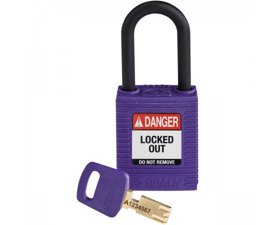 NYL-PRP-38PL-KD SafeKey Asma Kilitleri — Naylon NYL-PRP-38PL-KD SafeKey Asma Kilitleri — Naylon