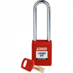 NYL-RED-76ST-KD SafeKey Asma Kilitleri — Naylon
